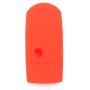 WFMJ 2Pcs Red Blue Silicone for Mazda 3 6 CX7 CX9 MX-5 Miata 4 Buttons Remote Smart Key Chain Cover Case Fob
