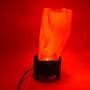 LED Fake Fire Flame Light 3D Flickering Fire Flame Electronic Flame Night Light Prop Simulated Flame Lamp Prop for Halloween Christmas Indoor Party Decoration, US Plug (Long Flame)