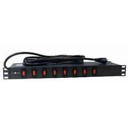 Ares Vision 8 Separately Switched outlets with Overload Protection 15Amp (8 Outlets)