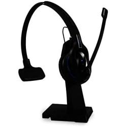 Sennheiser MB Pro 1 UC ML (506043) - Single-Sided, Dual-Connectivity, Wireless Bluetooth Headset | For Desk/Mobile Phone & Softphone/PC Connection| w/ HD Sound & Skype for Business Certified (Black)