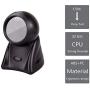 XIANJINO 2D Desktop Omni-Directional Barcode Scanner USB Wired Handfree bar Codes Imager for Mobile Payment Computer Screen Scan Support Windows Mac and Linux PC POS XJ3101 (Desktop 2D)