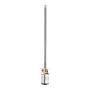 DC Long Shaft Gear Motor Threaded Rod Reduction Motor High Precision Long Output Shaft Gearmotor for Electronic Lock(12V 600RPM)