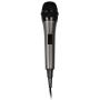 Singing Machine SMM-205 Unidirectional Dynamic Microphone with 10 Ft. Cord,Black
