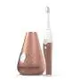 TAO Clean Sonic Toothbrush and Cleaning Station Electric Toothbrush with Patented Docking Technology, Ergonomic Handle, Dual Speed Settings, Rose Gold TAO Clean Sonic Toothbrush and Cleaning Station Electric Toothbrush with Patented Docking Technology, Ergonomic Handle, Dual Speed Settings, Rose Gold