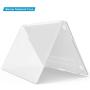IBENZER MacBook Air 11 Inch Case Model A1370 A1465, Soft Touch Plastic Hard Shell Case Bundle with Keyboard Cover & Screen Protector for Apple Laptop Mac Air 11, Clear, A11CL+2A