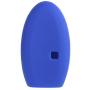 XUHANG Sillicone key fob Skin key Cover Remote Case Protector Shell for Infiniti EX35 FX50 G35 G37 M45 QX56 FX50 M35 M56 QX60 QX80 Smart Remote 4 Button Blue