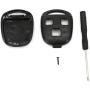 UTSAUTO Replacement For Lexus Key Fob Remote Shell Case Cover Fit For Lexus ES GS GX IS LS LX RX SC FCC-1 Pack