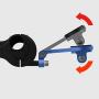 Dymoece Adjustable Out Front Bike Computer Combo Extended Mount for Garmin Edge 25 130 200 500 510 520 800 810 820 1000 1030