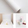 Meking 20x39 Inch PVC Backdrop, 2-Pack Waterproof Matte Photography Background for Flat Lay Food & Cosmetic Small Product Photo Studio Shooting (White+Gray)