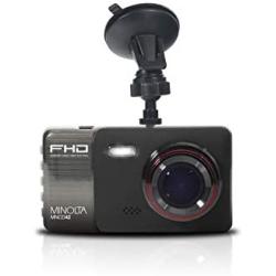 Minolta MNCD42-BK MNCD42 1080p Full HD Dash Camera with 4-Inch LCD Screen (Black)
