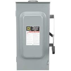 D223NRB Square D, Safety Switch, Switch Fusible GD 240V, 100A, 2P NEMA 3R