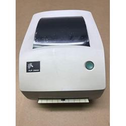 Zebra TLP 2844 Printer 2844-10301-0001 W/New Adapter, USB & Power Cables