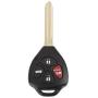 X AUTOHAUX Car Keyless Remote Flip Key Fob 315Mhz GQ4-29TG for Toyota Corolla 2010-2012
