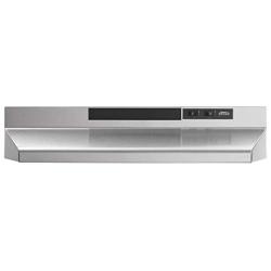 Broan-NuTone F403004 Insert with Light, Exhaust Fan for Under Cabinet Two-Speed Four-Way Convertible Range Hood, 30-Inch, Stainless Steel