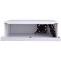 Ares Vision Heavy Duty 18'' x 18'' x 5'' DVR/PC Security Lock Box 16 Gauge with Exhaust Fan (18x18x5, White)