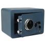 Golval EF25 Home Steel Security Safe Box, Biometric Fingerprint Quick-Access Safe with New-Gen Full Keypad Module Wide, Solid Steel Safe Strongbox for Cash,Jewelry, Guns, Valuables (Blue)