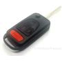 Mercedes Aftermarket Flip Remote Case w/ 4 Buttons. 2004-08 Crossfire, 1998-00 C230, 1998-04 ML320, 1998-02 SLK320 & Others. Perfect Aftermarket Repalacement. Read Description below.