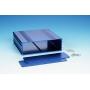 B4-160BL: Blue Anodized, Extruded Aluminum Electronic Enclosure Project Box Electronic DIY Case, size 6.30''x6.68''x2.11'' / 160 x 169.8 x 53.5mm (LWH)