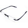 Visualite 08 Rimless Blue Light Filtering Computer Readers, Blue, 2.0