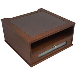 Victor Monitor Riser with Drawer and Slot for Storage, Perfect for Home or Office Environment,No Assembly Required H1175