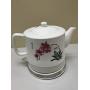 FixtureDisplays Teapot, Ceramic w/Electronic Steeping/Warm Station 12030