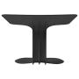 ECR4Kids - ELR-15810-BK The Surf Portable Lap Desk, Flexible Seating for Homeschool and Classrooms, One-Piece Writing Table for Kids, Teens and Adults, GREENGUARD [Gold] Certified, Black