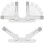 Upgraded Door Lever Lock Childproof Door Handle Locks Prevent Toddler Kids to Open Bedroom/Bathroom/Kitchen Door Child Safety Locks Simple Installation and No Tools Needed 4Pcs