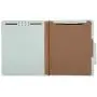 Amazon Basics Classification Folder- 100% Recycled, 1 Divider, 2-Inch Embedded, Letter, Light Green, 10-Pack