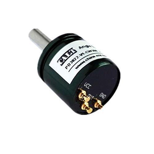Hall Effect Potentiometer Angle Encoder Sensor 360 Degree 6mm Shaft Analog 0-5v Output