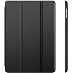 JETech Case for iPad (9.7-Inch, 2018/2017 Model, 6th/5th Generation), Smart Cover Auto Wake/Sleep, Black