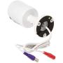 Swann Wired PIR Bullet Security Camera, 4K Ultra HD Surveillance Cam with Infrared Night Vision, Thermal, Heat & Motion Sensing, Add to DVR with BNC, SWPRO-4KMSB