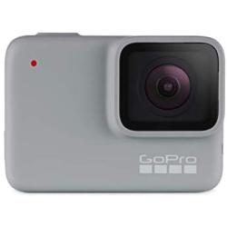 GoPro HERO7 White - E-Commerce Packaging - Waterproof Digital Action Camera with Touch Screen 1080p HD Video 10MP Photos Live Streaming Stabilization