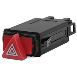 uxcell Car Vehicle 9 Pins Emergency Hazard Warning Light Switch 8D0 941 509H
