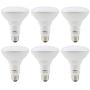Cree, 65w Equivalent, 8.8w. Soft White, LED, Dimmable, BR30 Indoor Flood Bulb, 6 Pack