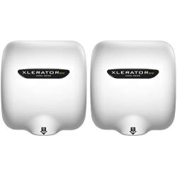 Excel Dryer XLERATOReco XL-BW-ECO 1.1N High Speed Automatic Commercial Hand Dryer, White Thermoset Cover, Automatic Surface Mount, GreenSpec Listed, LEED Credits, No Heat 4.5 Amps 110/120V (2 Pack)