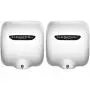 Excel Dryer XLERATOReco XL-BW-ECO 1.1N High Speed Automatic Commercial Hand Dryer, White Thermoset Cover, Automatic Surface Mount, GreenSpec Listed, LEED Credits, No Heat 4.5 Amps 110/120V (2 Pack)