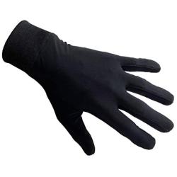 Medium ONLY. 100% Pure Silk Thermal Liner Gloves Inner for Bikers, Skiers, Dog Walkers, Cyclists, Fishermen, Gardeners and All Outdoor Activities.