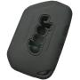 Qty(2) Alegender Black 4 Buttons Flip Key Cover Case Fob Holder Bag Keyless Protector Fit for Jeep 2018 2019 Wrangler JL JLU Rubicon 2020 Jeep Gladiator JT 68292944AA Remote Control
