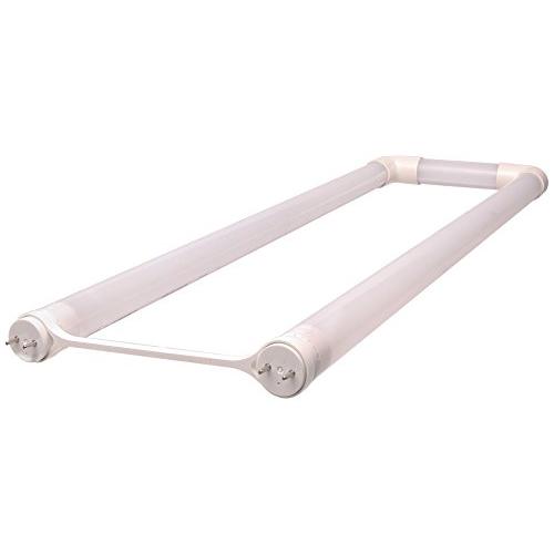 ELB Electronics LEDT8-17-850-B-FHF U6 10-Pack LEDT8-17-850-B-FHF U6, Plug and Play LED 6'' U-Bend lamp, 17.5W, 5000K (Daylight), T8 and T12 Ballast Compatible, ETL Listed, White (Pack of 10)