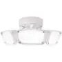 Halo FHS303TW FHS White Outdoor Integrated Triple Head 4000K Cool, Switch Controlled LED Flood Light Halo FHS303TW FHS White Outdoor Integrated Triple Head 4000K Cool, Switch Controlled LED Flood Light