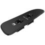 BASIKER Window Switch Cover, Passenger Side Door Switch Panel Bezel Trim for 2002-2010 Dodge Ram 1500 2500 3500, Black