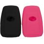Lcyam Black Rose Soft Material Silicone Key Fob Cover Case 3 Button Fits for Toyota Prius Avalon Corolla Camry RAV4 Smart Keyless Remote Lcyam Black Rose Soft Material Silicone Key Fob Cover Case 3 Button Fits for Toyota Prius Avalon Corolla Camry RAV4 Smart Keyless Remote
