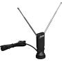 HIDB Portable TV Antenna, 50 Miles Range for Free-to-air HDTV Channels，Stickiness Base for Easy Placement Both Suitable for Home Car Antenna tv Digital hd Indoor Outdoor