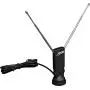 HIDB Portable TV Antenna, 50 Miles Range for Free-to-air HDTV Channels，Stickiness Base for Easy Placement Both Suitable for Home Car Antenna tv Digital hd Indoor Outdoor