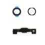 Home Button Replacement for iPad 7 7th Gen 10.2'' 2019 (A2197 A2198 A2200),iPad 8 8th Gen 10.2'' 2020 (A2270 A2428 A2429 A2430) Incl Flex Cable Connector (White Rose Gold Ring)