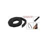 Cable Carrier 1M，Chain Cable Wire Carrier 10mmX15mm With The Drag Chain Has Been Widely Used In CNC Machine Tools For Semi Closed Drag Chain Black Plastic Drag Chain Cable Carrier Electronic Equipment