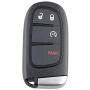 Keyless Entry Remote Start Smart Car Alarm Key Fob for 2013-2018 Ram 1500, 2500, 3500 GQ4-54T
