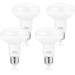 Flood Light Bulbs Indoor-9W Dimmable, BR25 /R80 Led Bulb ,75w Light Bulb, 75-90W Equivalent, E26 LED Bulb 3000K Soft White,Pack of 4