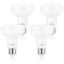 Flood Light Bulbs Indoor-9W Dimmable, BR25 /R80 Led Bulb ,75w Light Bulb, 75-90W Equivalent, E26 LED Bulb 3000K Soft White,Pack of 4