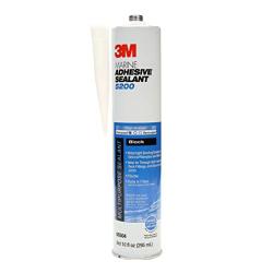 3M Marine Adhesive Sealant 5200 (06504) – Permanent Bonding and Sealing for Boats and RVs – Black – 1/10 Gallon Cartridge